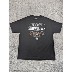 Texas A&M UCLA Shirt Men Extra Large Black NCAA 2014 Cowboys Showdown Graphic